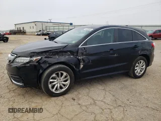 2018 Acura RDX w/Technology Pkg with VIN 5J8TB4H57JL026739, listed as a Copart auction lot 48630685 with 107,520 mi miles and Salvage Title. Bid and sale history available at carsss.com. Image 1.
