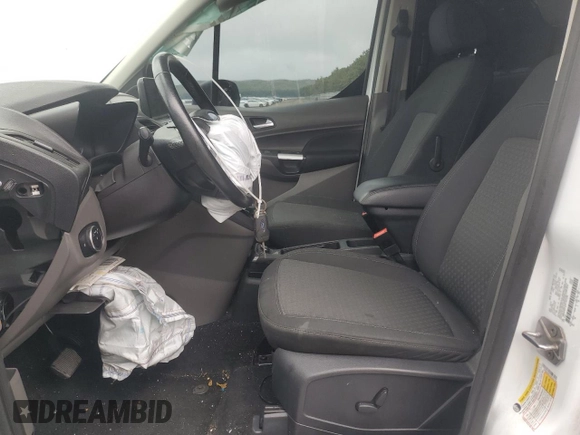 2019 Ford Transit Connect XLT with VIN NM0GS9F22K1427258, listed as a Copart auction lot 63234484 with 96,439 mi miles and Salvage title. Bid and sale history available at DreamBid. Image 7.
