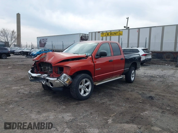 2008 Dodge 1500 SLT z VIN 1D7HU18N68S506676, wystawiony jako IAAI lot #41839733 z przebiegiem 107 235 mil mil oraz . Historia ofert i sprzedaży dostępna na DreamBid. Obrazek 18.