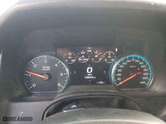 2017 GMC Yukon XL SLT with VIN 1GKS1GKC4HR368716, listed as a Copart auction lot 70239544 with 139,916 mi miles and Salvage Title. Bid and sale history available at carsss.com. Image 9.