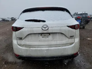2018 Mazda CX-5 Grand Touring with VIN JM3KFBDM2J0405902, listed as a Copart auction lot 53731175 with 85,740 mi miles and Salvage Title. Bid and sale history available at DreamBid. Image 6.
