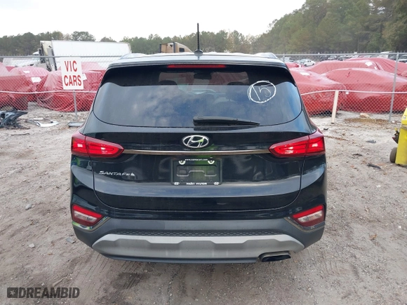 2019 Hyundai Santa Fe SE with VIN 5NMS23AD3KH064655, listed as a IAAI auction lot 40780952 with 116,400 mi miles. Bid and sale history available at carsss.com. Image 16.