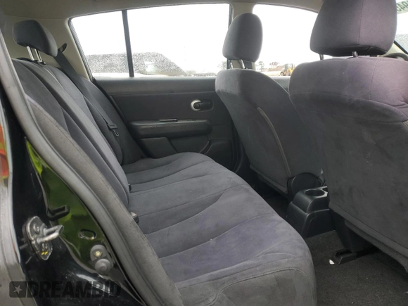 2008 Nissan Versa 1.8 S with VIN 3N1BC13E38L371085, listed as a Copart auction lot 51945565 with 79,859 mi miles and Salvage Title. Bid and sale history available at carsss.com. Image 11.