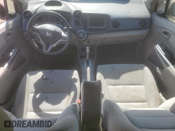 2010 Honda Insight EX with VIN JHMZE2H77AS025567, listed as a Copart auction lot 58499135 with 152,501 mi miles and Salvage title. Bid and sale history available at DreamBid. Image 8.
