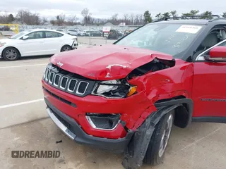 2021 Jeep Compass Limited with VIN 3C4NJDCB7MT555074, listed as a IAAI auction lot 41919369 with 29,525 mi miles and . Bid and sale history available at DreamBid. Image 6.