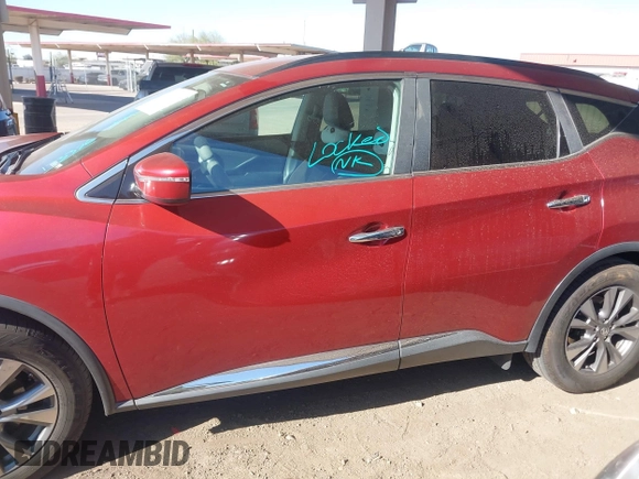 2016 Nissan Murano S with VIN 5N1AZ2MH8GN133376, listed as a IAAI auction lot 41373139 with 162,905 mi miles and . Bid and sale history available at DreamBid. Image 14.