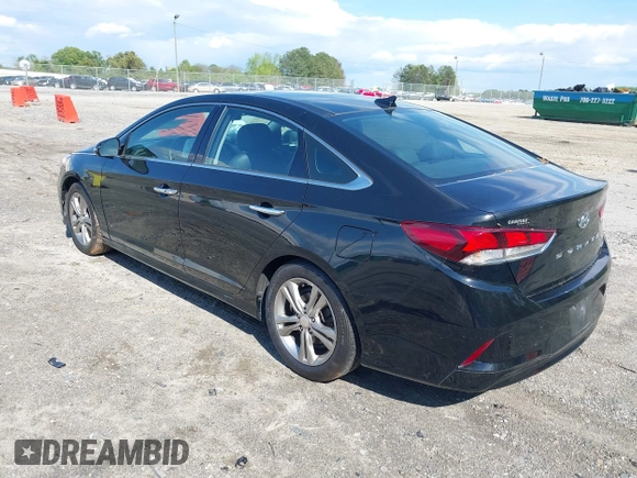 2018 Hyundai Sonata SEL with VIN 5NPE34AF2JH706415, listed as a IAAI auction lot 42007535 with 78,573 mi miles and . Bid and sale history available at DreamBid. Image 3.
