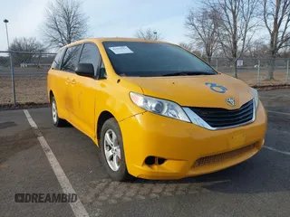 2012 Toyota Sienna with VIN 5TDZK3DC3CS221892, listed as a IAAI auction lot 41525521 with 280,477 mi miles. Bid and sale history available at carsss.com. Image 6.