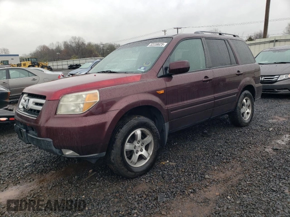 2008 Honda Pilot EX-L with VIN 5FNYF18598B004309, listed as a Copart auction lot 52238625 with 249,569 mi miles and Clean Title. Bid and sale history available at carsss.com. Image 1.