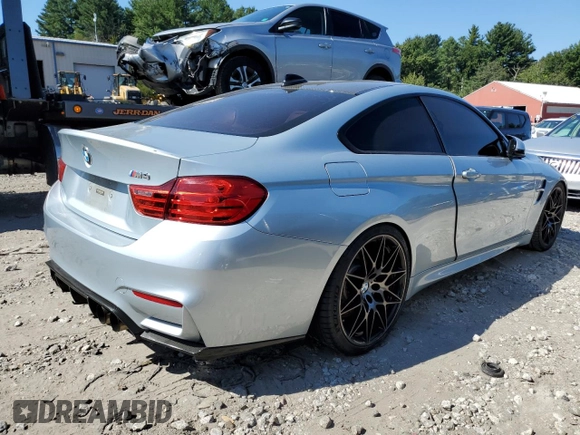 2015 BMW M4 with VIN WBS3R9C54FK329921, listed as a Copart auction lot 68893473 with 115,329 mi miles. Bid and sale history available at carsss.com. Image 3.
