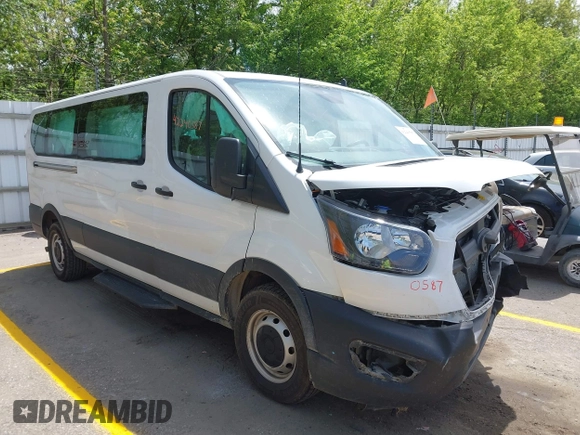 2023 Ford Transit Passenger XL с VIN 1FBAX2Y82PKA55722, выставлен на аукционе IAAI как лот 42240587 с пробегом 42 172 миль миль и . История ставок и продаж доступна на DreamBid. Изображение 1.
