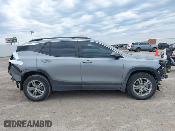 2023 GMC Terrain SLE with VIN 3GKALMEG5PL208966, listed as a IAAI auction lot 41342121 with 28,802 mi miles. Bid and sale history available at carsss.com. Image 14.