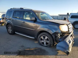 2011 Honda Pilot EX-L with VIN 5FNYF3H72BB008965, listed as a Copart auction lot 88961845 with 128,443 mi miles and Salvage Title. Bid and sale history available at DreamBid. Image 4.