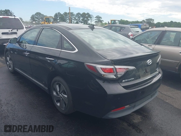 2017 Hyundai Sonata Limited with VIN KMHE34L10HA055090, listed as a IAAI auction lot 42206364 with 110,521 mi miles and . Bid and sale history available at DreamBid. Image 3.