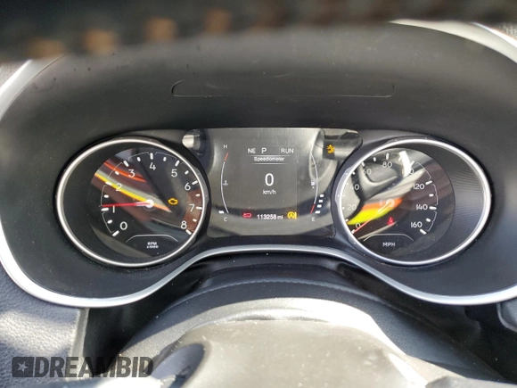 2020 Jeep Compass Latitude with VIN 3C4NJDBB6LT251735, listed as a Copart auction lot 50236265 with 113,258 mi miles and Clean Title. Bid and sale history available at DreamBid. Image 9.