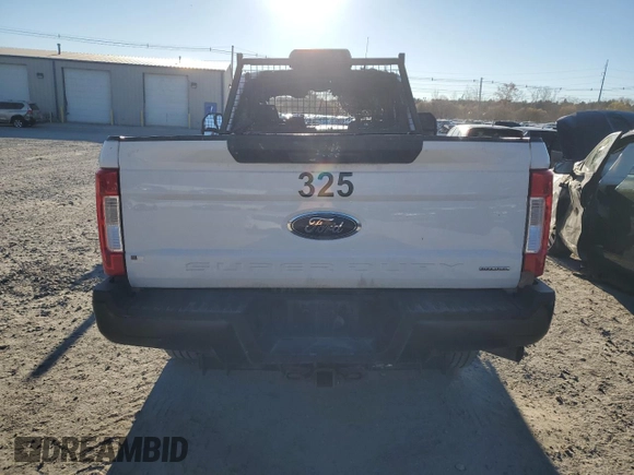2017 Ford Super Duty F-250 SRW XLT with VIN 1FTBF2B67HEE34127, listed as a Copart auction lot 80264044 with Not Provided miles and Salvage Title. Bid and sale history available at carsss.com. Image 6.