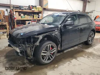 2016 Audi SQ5 3.0T Technik with VIN WA1LCAFPXGA021158, listed as a Copart auction lot 83837454 with 119,449 mi miles and Salvage Title. Bid and sale history available at carsss.com. Image 1.