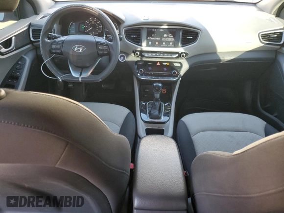 2017 Hyundai Ioniq Blue with VIN KMHC65LC2HU048114, listed as a Copart auction lot 77302014 with 292,084 mi miles and Salvage Title. Bid and sale history available at DreamBid. Image 8.