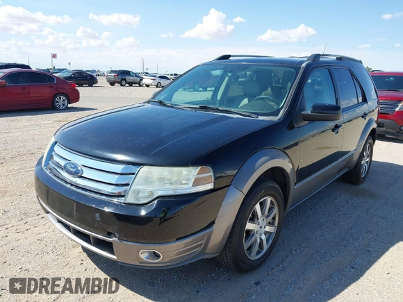 2008 Ford Taurus X SEL with VIN 1FMDK02W98GA35857, listed as a IAAI auction lot 42631246 with 139,723 mi miles and . Bid and sale history available at DreamBid. Image 2.