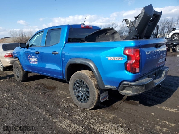 2024 Chevrolet Colorado 4WD Trail Boss with VIN 1GCPTEEK5R1153588, listed as a Copart auction lot 89398255 with 3,508 mi miles and Salvage Title. Bid and sale history available at carsss.com. Image 2.