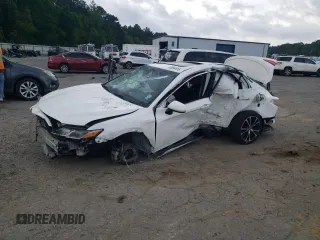 2018 Toyota Camry LE with VIN 4T1B11HK7JU157497, listed as a Copart auction lot 53844915 with Not provided miles and Salvage title. Bid and sale history available at DreamBid. Image 1.
