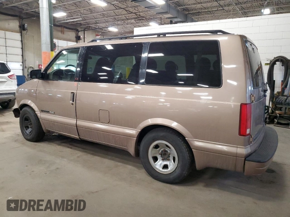 1999 GMC Safari z VIN 1GKEL19W6XB515307, wystawiony jako Copart lot #41521765 z przebiegiem 22 548 mil mil oraz Szkoda całkowita • Salvage title. Historia ofert i sprzedaży dostępna na DreamBid. Obrazek 2.