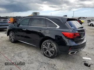 2019 Acura MDX Technology with VIN 5J8YD3H57KL012402, listed as a Copart auction lot 62819745 with 121,979 mi miles and Salvage title. Bid and sale history available at DreamBid. Image 2.