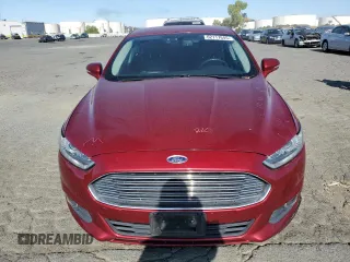 2015 Ford Fusion SE Hybrid with VIN 3FA6P0LU5FR184127, listed as a Copart auction lot 62117645 with 163,487 mi miles and Salvage title. Bid and sale history available at DreamBid. Image 5.