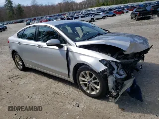 2019 Ford Fusion SE with VIN 3FA6P0HD7KR156879, listed as a Copart auction lot 52397625 with 65,027 mi miles and Salvage Title. Bid and sale history available at carsss.com. Image 4.