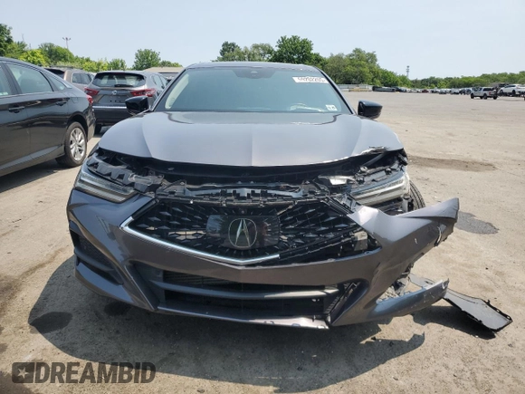 2021 Acura TLX Advance with VIN 19UUB5F64MA011850, listed as a Copart auction lot 59202205 with Not provided miles and Salvage title. Bid and sale history available at DreamBid. Image 5.
