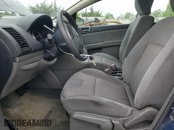 2008 Nissan Sentra S with VIN 3N1AB61E28L737794, listed as a Copart auction lot 57814725 with 92,282 mi miles and Salvage title. Bid and sale history available at DreamBid. Image 7.