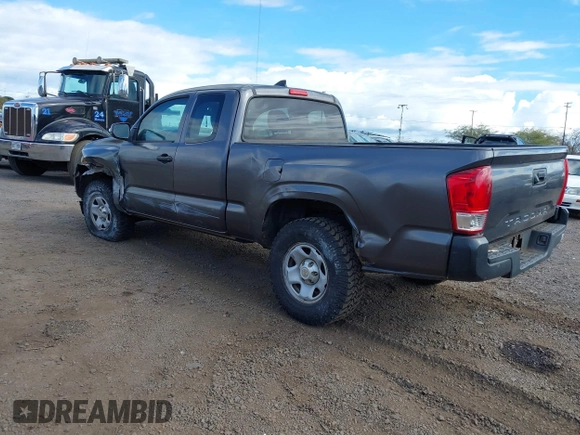 2016 Toyota Tacoma SR with VIN 5TFRX5GN0GX064882, listed as a IAAI auction lot 41371947 with 30,378 mi miles and . Bid and sale history available at DreamBid. Image 3.