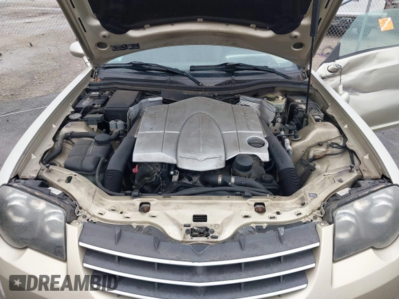 2006 Chrysler Crossfire Limited z VIN 1C3AN65L16X066010, wystawiony jako IAAI lot #41003432 z przebiegiem 95 926 mil mil oraz . Historia ofert i sprzedaży dostępna na DreamBid. Obrazek 10.