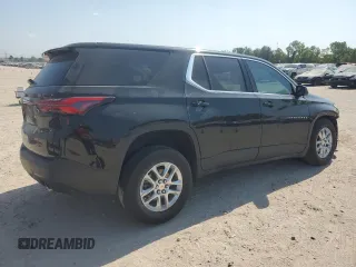 2022 Chevrolet Traverse LS with VIN 1GNERFKW1NJ101766, listed as a Copart auction lot 68106834 with 15,594 mi miles and Salvage Title. Bid and sale history available at carsss.com. Image 3.