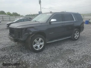 2015 Chevrolet Tahoe LTZ with VIN 1GNSCCKC8FR628330, listed as a Copart auction lot 54561835 with 212,503 mi miles and Salvage Title. Bid and sale history available at carsss.com. Image 1.