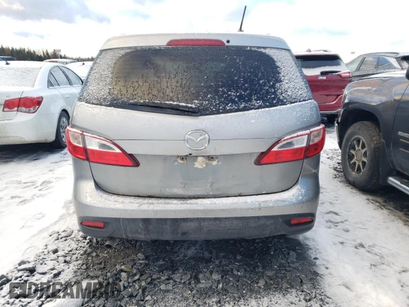 2015 Mazda 5 Touring with VIN JM1CW2CL3F0181018, listed as a Copart auction lot 80657164 with 382,062 mi miles and Salvage title. Bid and sale history available at DreamBid. Image 6.