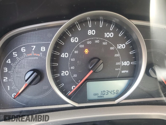 2014 Toyota RAV4 LE with VIN JTMBFREV3EJ009471, listed as a Copart auction lot 55405695 with 103,458 mi miles and Salvage Title. Bid and sale history available at DreamBid. Image 9.