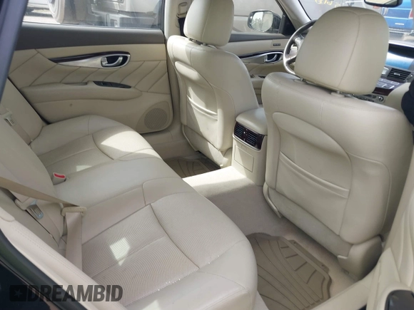 2015 Infiniti Q70 with VIN JN1BY1PP9FM601468, listed as a IAAI auction lot 41745618 with 138,932 mi miles and . Bid and sale history available at DreamBid. Image 8.