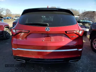 2023 Acura MDX w/Advance Package with VIN 5J8YE1H86PL011695, listed as a Copart auction lot 43700485 with 32,359 mi miles and Salvage Title. Bid and sale history available at carsss.com. Image 6.