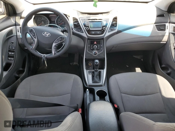2015 Hyundai Elantra SE with VIN 5NPDH4AE1FH557037, listed as a Copart auction lot 53345894 with 118,029 mi miles and Non repairable. Bid and sale history available at DreamBid. Image 8.
