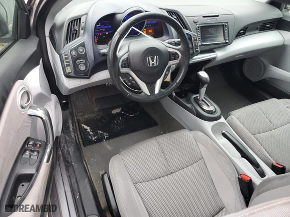 2011 Honda CR-Z EX with VIN JHMZF1D65BS000799, listed as a Copart auction lot 72011574 with 142,947 mi miles and Salvage Title. Bid and sale history available at carsss.com. Image 8.