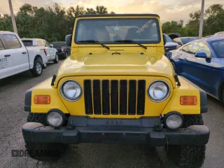 2003 Jeep Wrangler Sport with VIN 1J4FA49S93P373532, listed as a Copart auction lot 74595774 with 105,018 mi miles and Non Repairable. Bid and sale history available at carsss.com. Image 5.