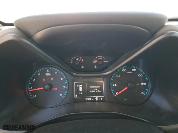 2017 Chevrolet Colorado 2WD WT with VIN 1GCHSBEN5H1327660, listed as a Copart auction lot 77623214 with 97,660 mi miles and Salvage Title. Bid and sale history available at carsss.com. Image 9.