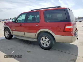 2007 Ford Expedition Eddie Bauer с VIN 1FMFU17597LA47036, выставлен на аукционе Copart как лот 56936735 с пробегом 205 701 миль миль и Списание • Salvage title. История ставок и продаж доступна на DreamBid. Изображение 2.
