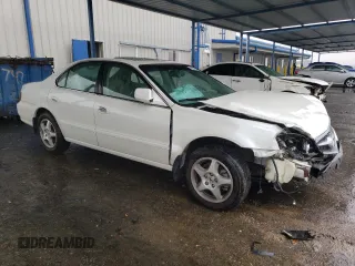 2002 Acura TL w/Navigation with VIN 19UUA56762A024799, listed as a Copart auction lot 44377945 with 0 mi miles and Salvage Title. Bid and sale history available at carsss.com. Image 4.