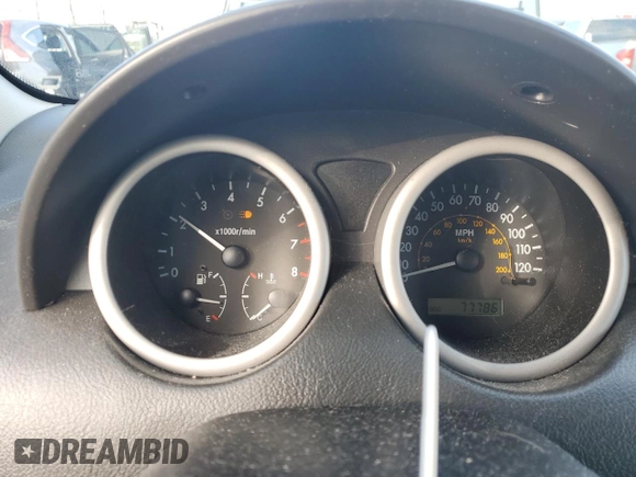 2006 Chevrolet Aveo LT with VIN KL1TG66696B590159, listed as a Copart auction lot 45718405 with 77,786 mi miles and Salvage title. Bid and sale history available at DreamBid. Image 9.