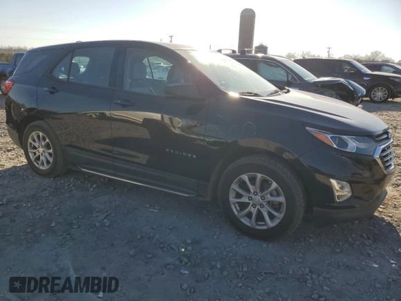 2019 Chevrolet Equinox LS with VIN 3GNAXHEV6KL315045, listed as a Copart auction lot 46669115 with 146,866 mi miles and Salvage Title. Bid and sale history available at carsss.com. Image 4.
