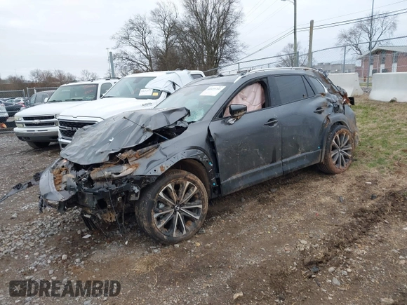 2024 Mazda CX-50 Premium Plus with VIN 7MMVABEY2RN234511, listed as a IAAI auction lot 41639766 with 8,705 mi miles and . Bid and sale history available at DreamBid. Image 2.