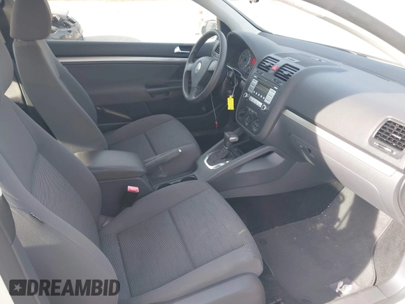 2009 Volkswagen Rabbit S with VIN WVWBB71K09W101853, listed as a IAAI auction lot 41658313 with 83,221 mi miles and . Bid and sale history available at DreamBid. Image 5.