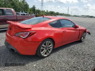 2013 Hyundai Genesis Coupe R-Spec z VIN KMHHU6KJ9DU097094, wystawiony jako Copart lot #60881695 z przebiegiem 88 542 mil mil oraz Szkoda całkowita • Salvage title. Historia ofert i sprzedaży dostępna na DreamBid. Obrazek 3.